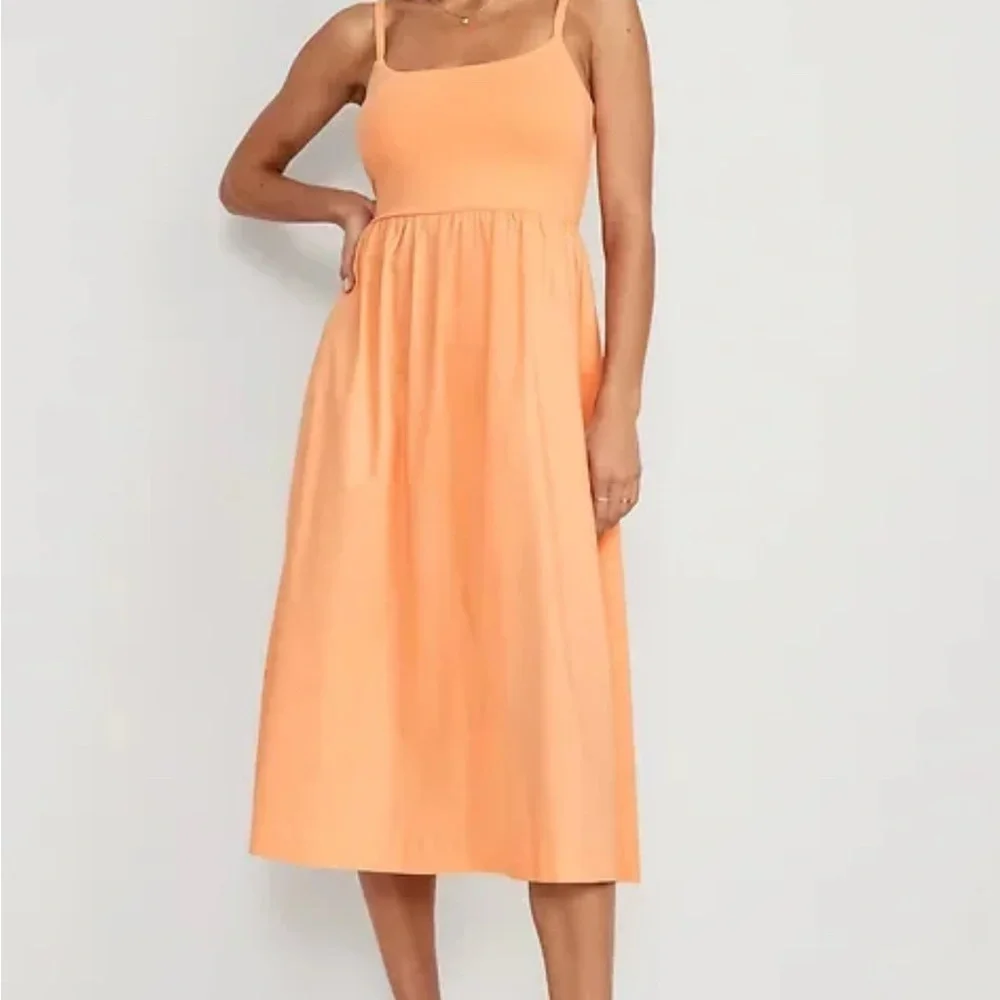 Old Navy Midi Dress Size Medium - Picture 2 of 5